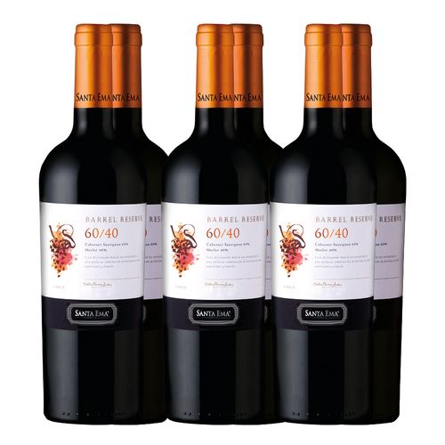 Pack 6 Unidades Barrel Reserve 60/40 Blend 2021 750 ml
